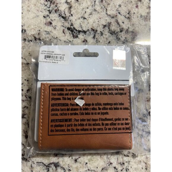 Rico Univeristy of South Carolina collegiate Laser Engraved Tri Fold Wallet - Picture 2 of 6